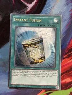 YuGiOh - Instant Fusion - Op04 En002 Ultimate Rare - EU Print - Image 1
