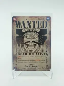 Gol D Roger Wanted Poster Alt Art One Piece TCG English OP09-118 SP SEC - Image 1