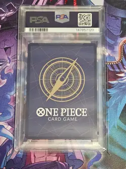 2025 One Piece Gear Two Alternate Art Event Rare OP11-080 PSA 10 - Image 2