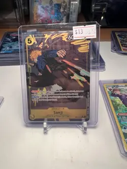 Sanji EB02-054 - One Piece CCG - SR Foil - 25th Anniversary Celebration - Image 1