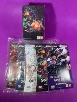 One Piece OP02 03 05 06 10 DP 03 Wings Of Captain Double Pack Set Of 3- Lot Of 6 - Image 1