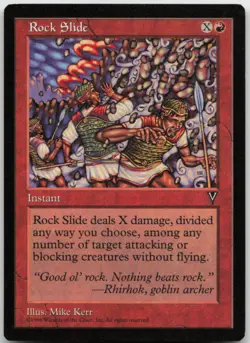 MTG Rock Slide C Visions LP - Image 1