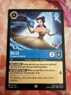 Disney Lorcana Belle Strange But Special The First Chapter 142/204 Non-Foil NM - Image 1