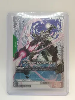 Gundam Card Game Phantom Aria GD03-026 Gundam Dynames SP U+ English NM - Image 1