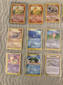 Vintage Pokemon Card Lot “Non-Holo” 59 Cards Total - Image 1