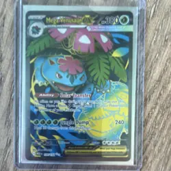 Pokemon TCG MEGA Holo Full Art Card Lot Bulbasaur, Mega Venusaur ex, Vulpix - Image 2