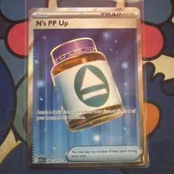 Pokemon TCG N's PP Up 262/217 Full Art Trainer Card - Ascended Heroes - NM/M - Image 1