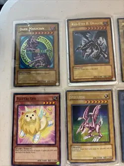 Yugioh Card LOT All Dated 1996 SEE PICS AS IS Condition Varies In Sleeves AS IS - Image 2