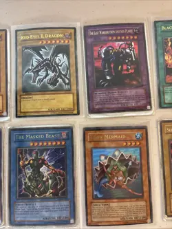 Yugioh Card LOT All Dated 1996 SEE PICS AS IS Condition Varies In Sleeves AS IS - Image 3