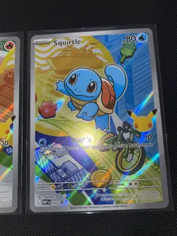 MINT Pokemon TCG First Partner Illustration Series 1 KANTO Gen 1 Starters Cards - Image 4