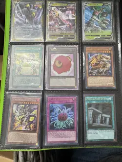 Huge Yu-Gi-Oh card binder lot – approximately 700 cards total All HOLO And Rare - Image 1