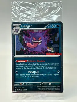 Pokemon Gengar GameStop Stamp Promo Card 050/088 Sealed - Image 1