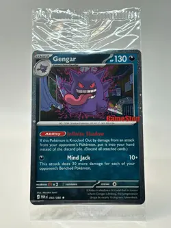 Pokemon Gengar GameStop Stamp Promo Card 050/088 Sealed - Image 2