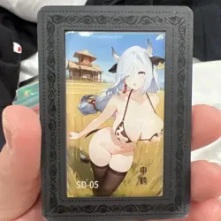 Waifu CCG Shenhe SD-05 The Moment Love Awakens Goddess Story Special Pack Card - Image 1