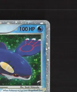 Kyogre ex 95/100 EX Crystal Guardians Ultra Rare Holo Pokemon Card DMG - Image 4