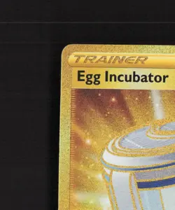 Egg Incubator 087/078 Pokemon GO Gold Secret Rare Holo Pokemon Card NM - Image 3