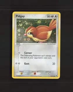 Pidgey 73/112 EX FiredRed & LeafGreen Reverse Holo Pokemon Card DMG - Image 1