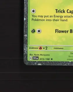 Meowscarada 015/198 Scarlet & Violet Cosmos Holo Rare Holo Pokemon Card NM - Image 5