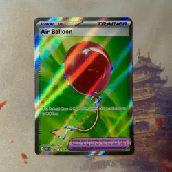Air Balloon 166/132 Mega Evolution Full Art Ultra Rare Holo Pokemon Card NM - Image 1