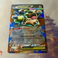 Mega Kangaskhan ex 104/132 Mega Evolution Ultra Rare Holo Pokemon Card NM - Image 4