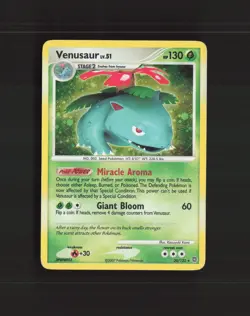 Venusaur 20/132 Secret Wonders Holo Rare Pokemon Card MP - Image 1