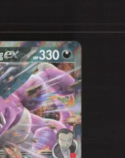 Team Rocket's Nidoking ex 119/182 Destined Rivals Ultra Rare Pokemon Card NM - Image 4