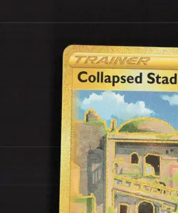 Collapsed Stadium 215/196 Lost Origin Full Art Secret Rare Holo Pokemon Card NM - Image 3
