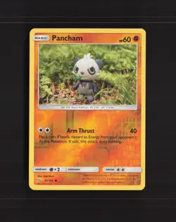 Pancham 81/181 Team Up Reverse Holo Pokemon Card LP+ - Image 1