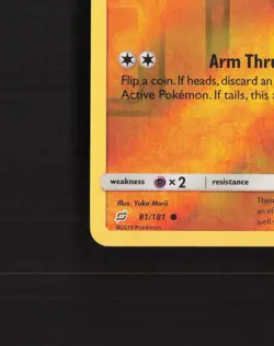 Pancham 81/181 Team Up Reverse Holo Pokemon Card LP+ - Image 5