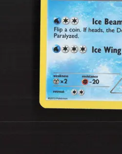 Articuno 32/113 Legendary Treasures Holo Rare Pokemon Card DMG - Image 5