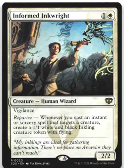 Informed Inkwright 20 Rare Secrets of Strixhaven Magic: The Gathering Near Mint - Image 1