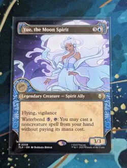 MTG Yue, the Moon Spirit BORDERLESS - NM - Avatar: the Last Airbender - Image 1