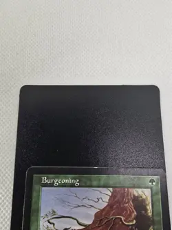 Wizards Burgeoning Stronghold Enchantment Green Rare Regular Randy Gallegos MTG - Image 3