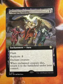 Changing Loyalty - 73 - MTG: Secrets of Strixhaven - Extended Art - Image 1