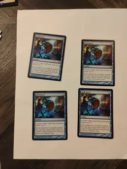 4 X Spell Snare , 2X Mm, 2 X Dissension Magic Moderate Play MP English - Image 1
