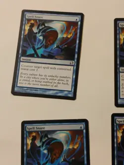 4 X Spell Snare , 2X Mm, 2 X Dissension Magic Moderate Play MP English - Image 3