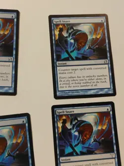 4 X Spell Snare , 2X Mm, 2 X Dissension Magic Moderate Play MP English - Image 4