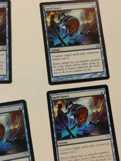 4 X Spell Snare , 2X Mm, 2 X Dissension Magic Moderate Play MP English - Image 5