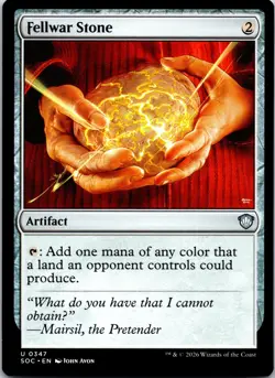 Fellwar Stone 347 Commander: Secrets of Strixhaven Magic: The Gathering NM - Image 1