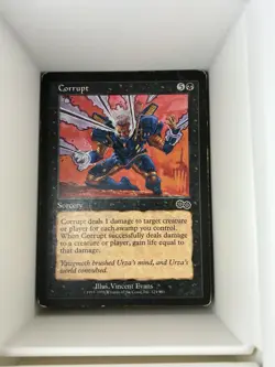MTG Magic the Gathering Corrupt (124/356) Urza's Saga. M17 - Image 2
