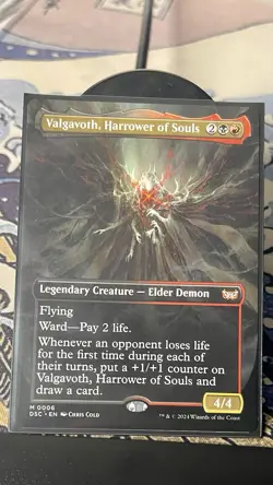 Valgavoth, Harrower of Souls - Borderless Art - DSC 0006 - Mythic Rare - MTG - Image 1