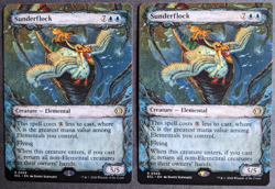 MTG Sunderflock (Showcase) x2 | Lorwyn Eclipsed | NM | Rare Elemental x2 | - Image 1