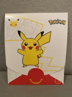 Pokemon 25th Anniversary McDonalds Promo Card, Sealed Pack #1 - Image 1