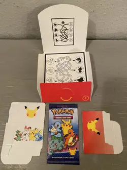 Pokemon 25th Anniversary McDonalds Promo Card, Sealed Pack #1 - Image 3
