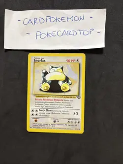 Pokemon Card Snorlax 27/64 Jungle - No Holo-Ita-Exc! - Image 1