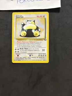 Pokemon Card Snorlax 27/64 Jungle - No Holo-Ita-Exc! - Image 3