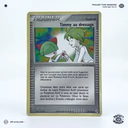 TIMMY AU DRESSAGE 89/100 Tempete de Sable Bloc EX VF FR Carte Pokemon - Image 2