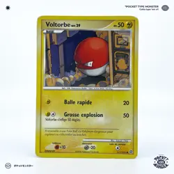 VOLTORBE 117/132 Merveilles Secretes DP VF FR Carte Pokemon - Image 2