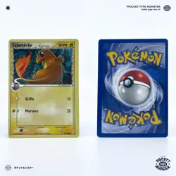 SALAMECHE 49/100 Gardiens de Cristal Bloc EX VF FR Carte Pokemon - Image 1