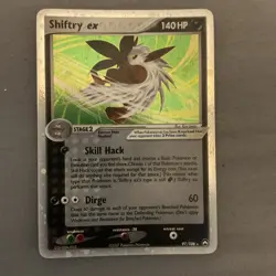2007 Pokemon EX Power Keepers Shiftry EX 97/108 NM Near Mint - Image 1